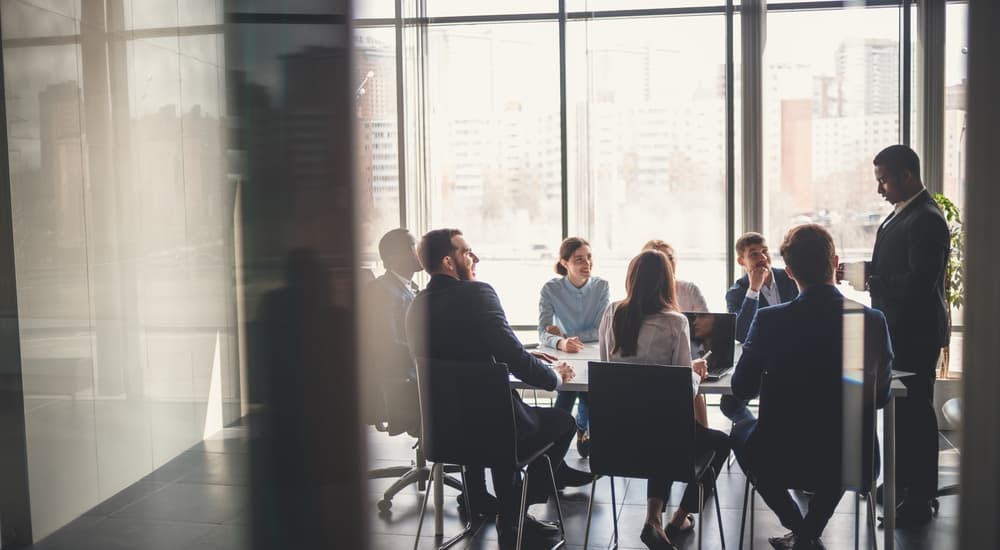 Team of Human Resource professionals in a meeting.